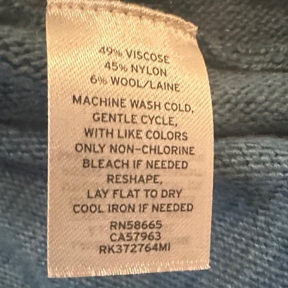 Susina Blue Crew Neck Sweater - Picture 6 of 6